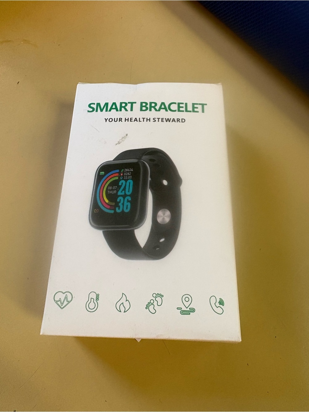 Smart Bracelet Fitness Watch - Black